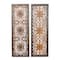 Set of 2 Brown Wood Traditional Wall Decor, 48" x 16"